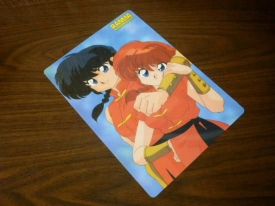 らんま1/2 下敷き - 「宝の森」昭和レトロ雑貨、フィギュア、玩具の