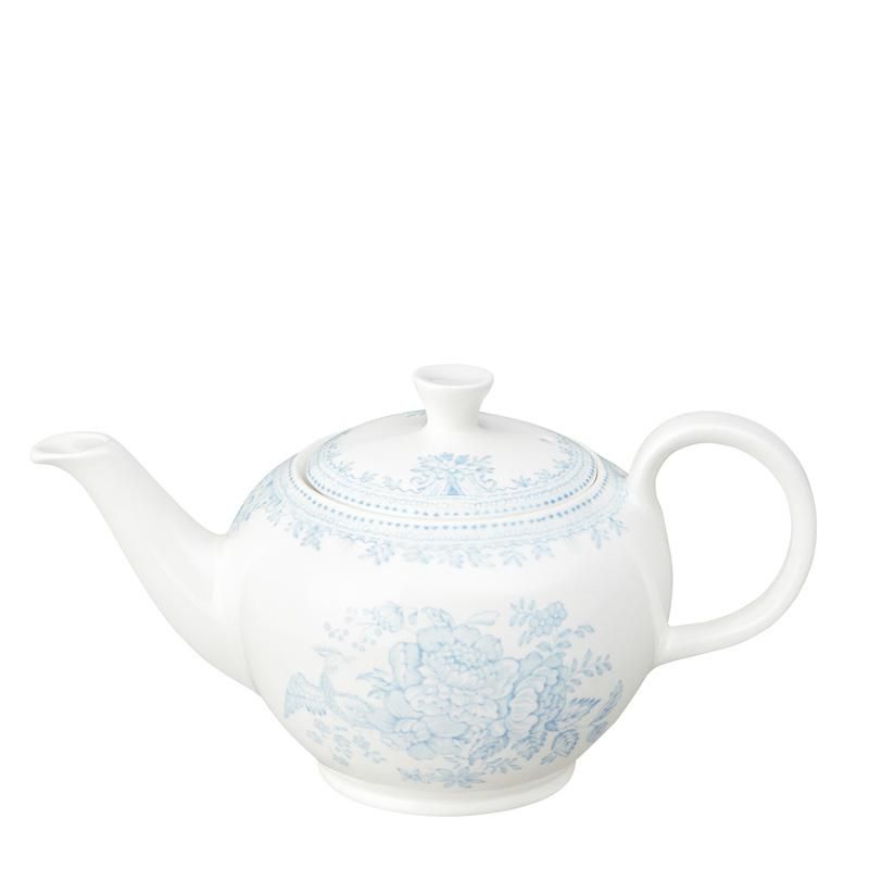 イギリス食器 Burleigh ブルーアジアティックフェザンツ ティーポットS