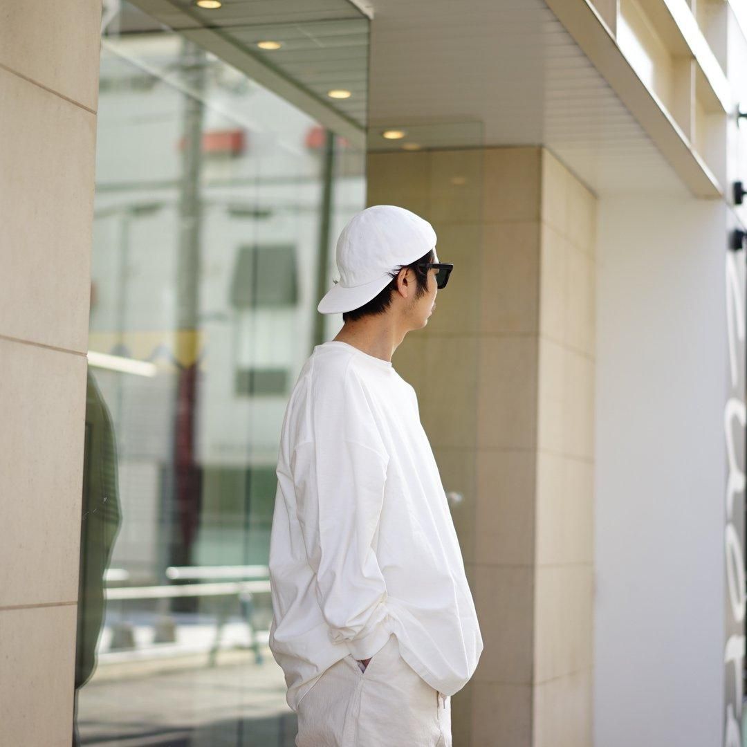 UNUSED (アンユーズド)14oz Denim Cap (UH0602) /White/Black