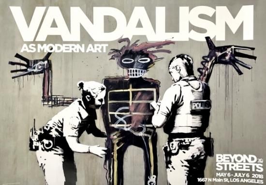 Vandalism as Modern Art|バンクシー,Banksyを買う｜現代アート販売