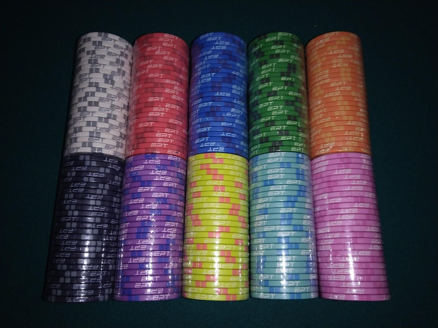 EPTチップ（組合せ自由）300枚セット - カジノ、ポーカー用品専門