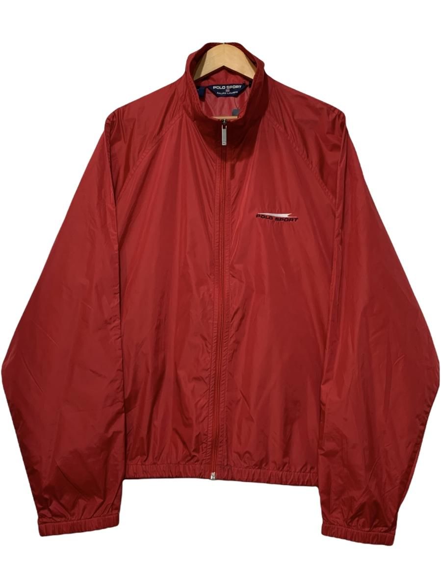 POLO SPORT Logo Nylon Jacket 赤 L ポロスポーツ ナイロンジャケット