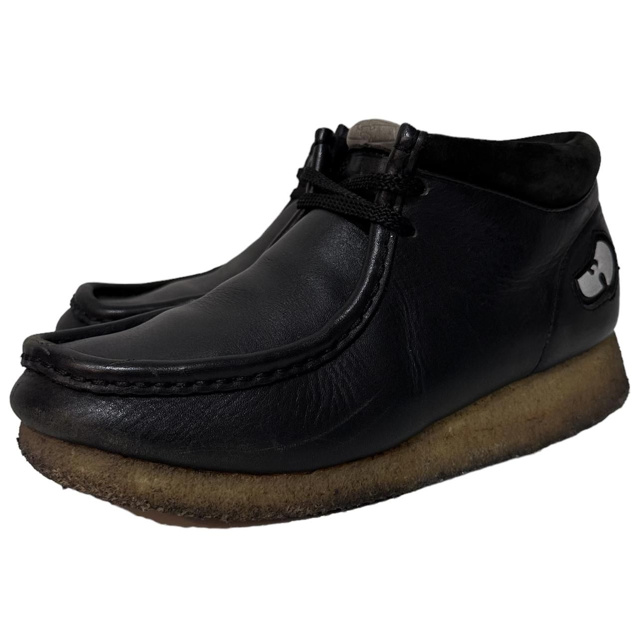 00s WU WEAR Wallabee Boots 黒 US7/25.0 ウーウェア ワラビー ブーツ