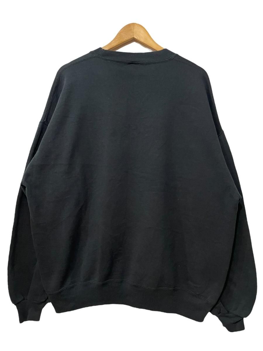 USA製 90s RUSSELL ATHLETIC Plain Sweatshirt 黒 XXL ラッセル 無地