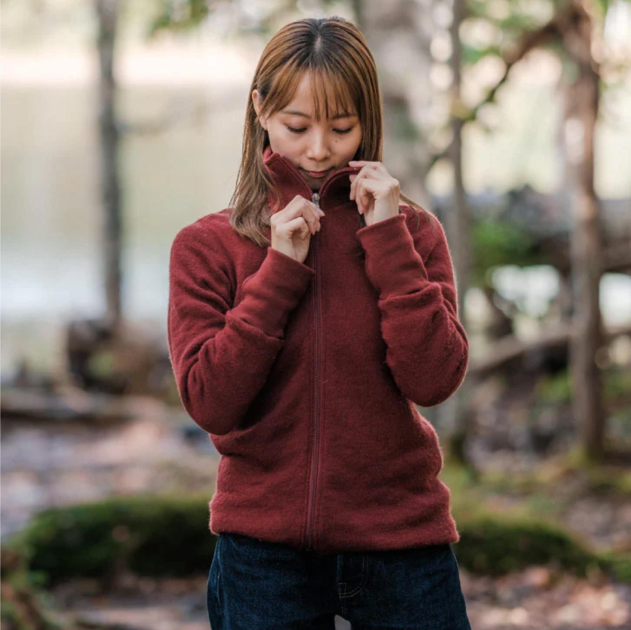 WOOLPOWER FULL ZIP JACKET 400 - 宗像山道具店 by GRIPS