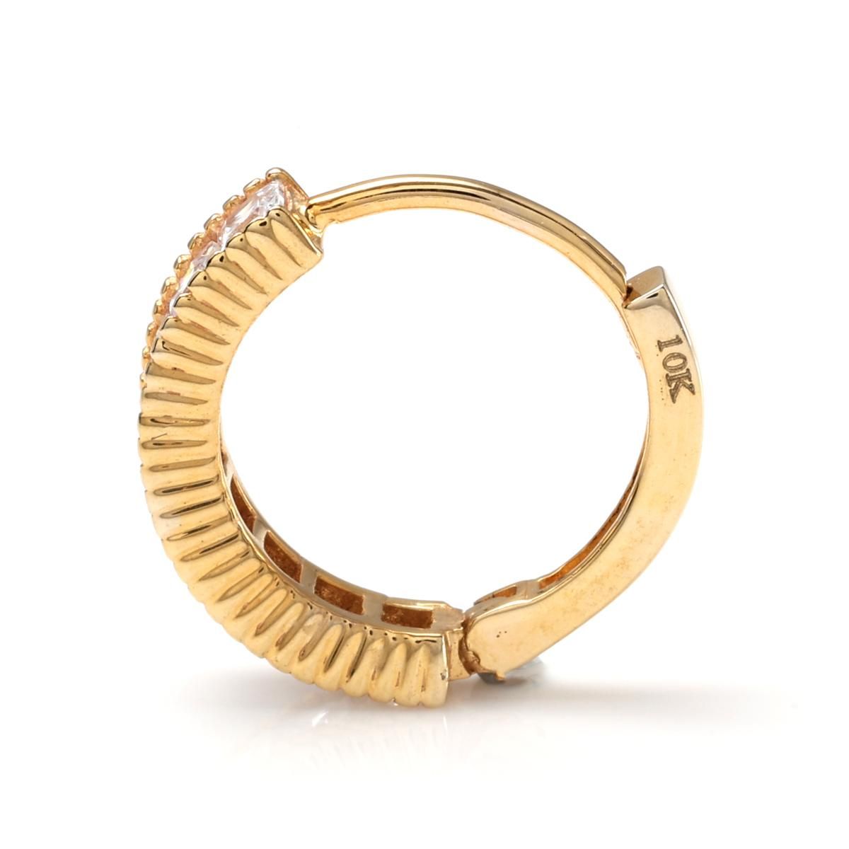 10K イエローゴールド ピアス 13mm - AVALANCHE OFFICIAL STORE