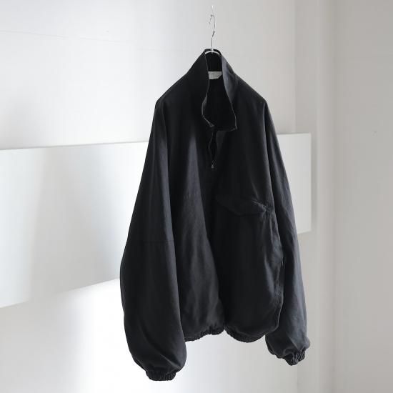 ANCELLM | アンセルム SILK NEP KIMONO BLOUSON(BLACK) / シルクネップ