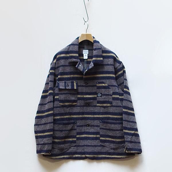 Post O'Alls(ポストオーバーオールズ)/Polarfleece Jacket : Trashed Wool