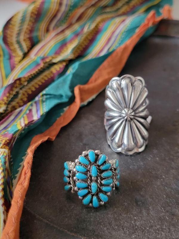 Indian jewellery（インディアンジュエリー）ZUNI（ズニ族）”MILBURN