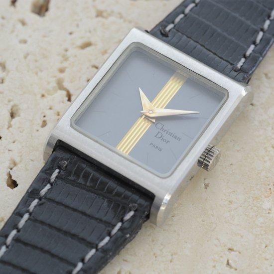 クリスチャン ディオール Christian Dior｜レクタンギュラー｜手巻き