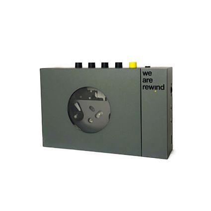 waltz online | we are rewind | Cassette Palyer (Silver) | カセット