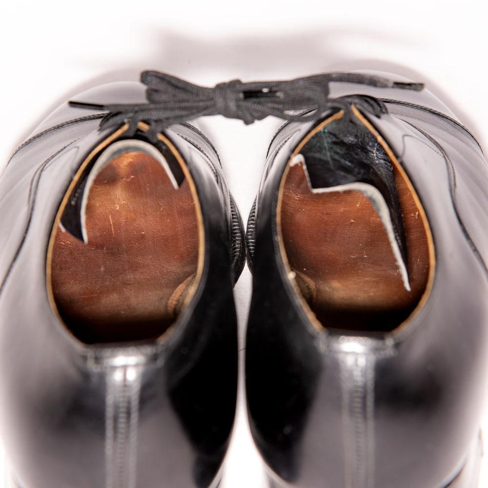 旧チャーチ CONSUL(コンサル)ストレートチップ ブラック 3都市 - 中古