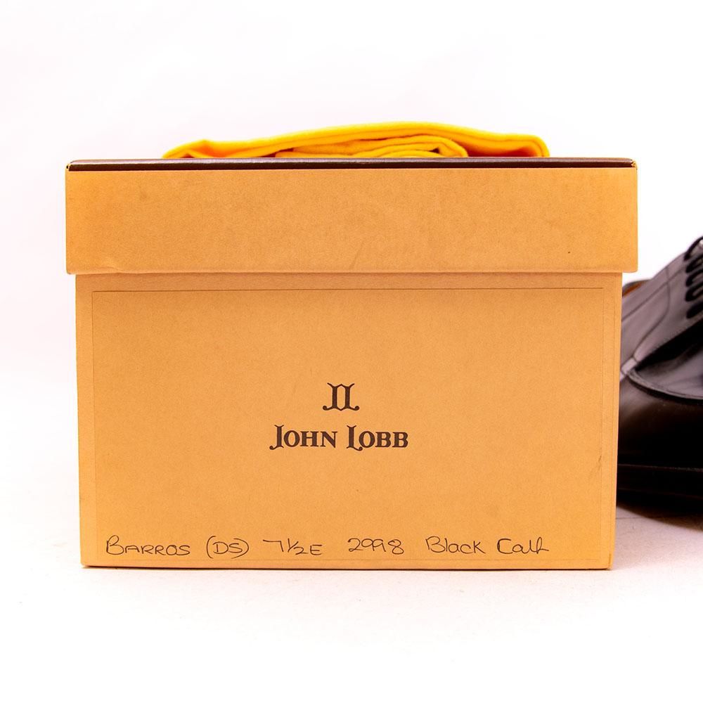 ジョンロブ BARROS(バロス)Uチップ ブラック 茶箱期 廃盤 サイズ7.5E