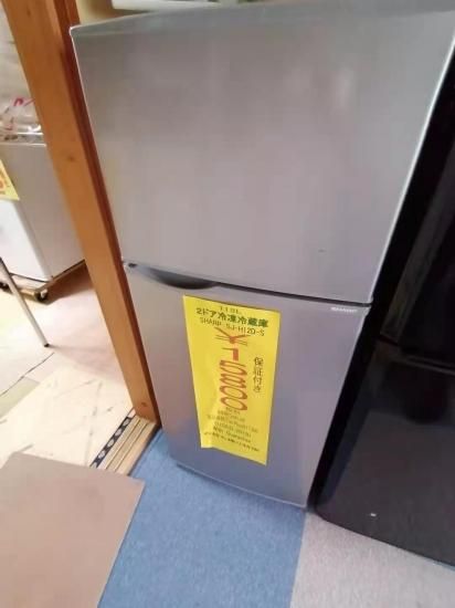 SHARP SJ-H12D-S 冷蔵庫 右開き 118L 18年製 - e-しらくら