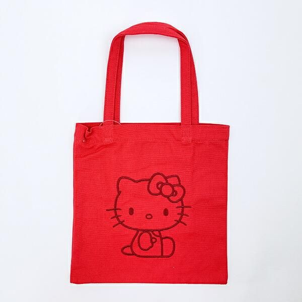 サンリオ ハローキティ 刺繍ミニトートバッグ Sanrio