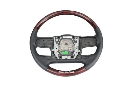 FE ハンドルグリップ加工 VOLVO FH（ウッドコンビ）｜【トラック