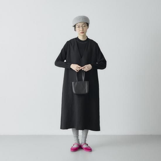 リネンVネックワンピース・19-23266 - French Bull Official online shop
