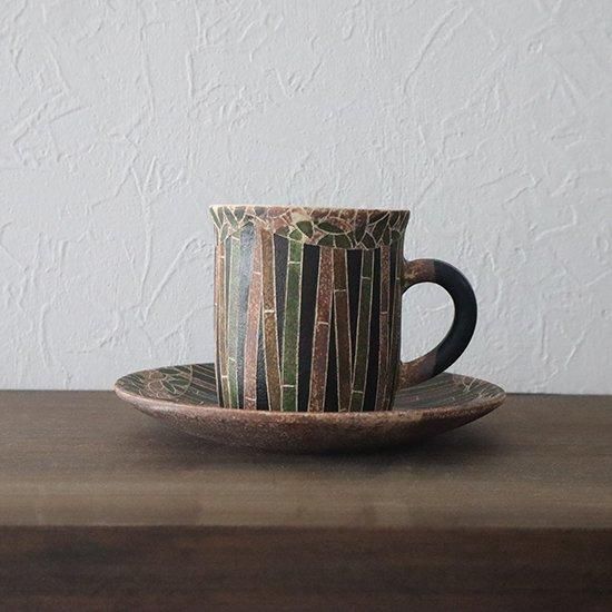 カップ＆ソーサー | 竹の絵付け - 職人圖鑑 SelectShop