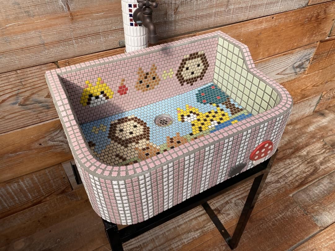 作善堂/SAZENDO SINKS 美濃焼タイルシンク｜レトロでおしゃれな日本製