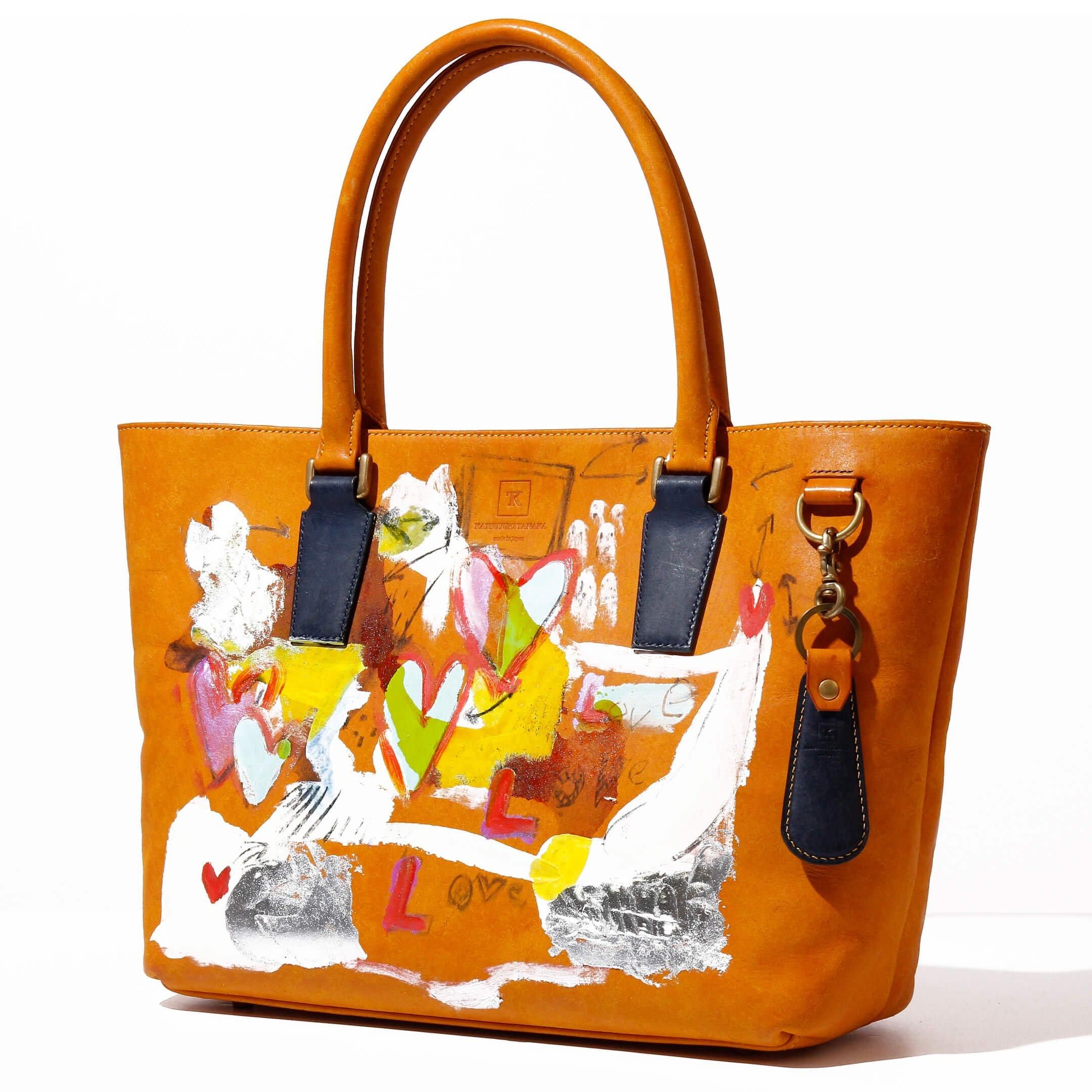 田中拓馬 | 完全一点物アートバッグ - Leather works KATSUYUKI TANAKA