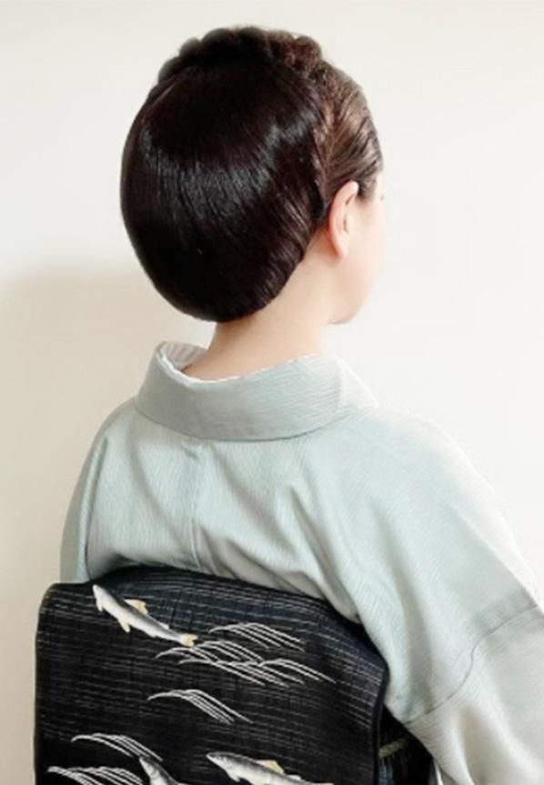 兎金 】和装ヘアウィッグ（半かつらタイプ）