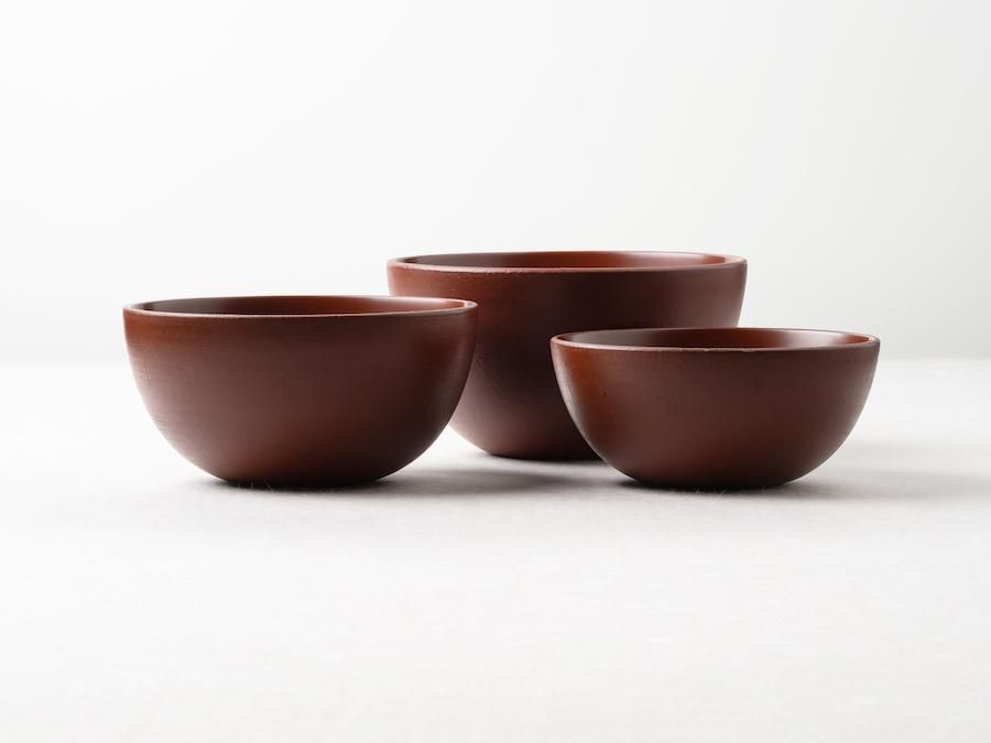 赤木明登】｜ 三つ鉢・赤（3点セット） ～Online Shop｜紅椿それいゆ～