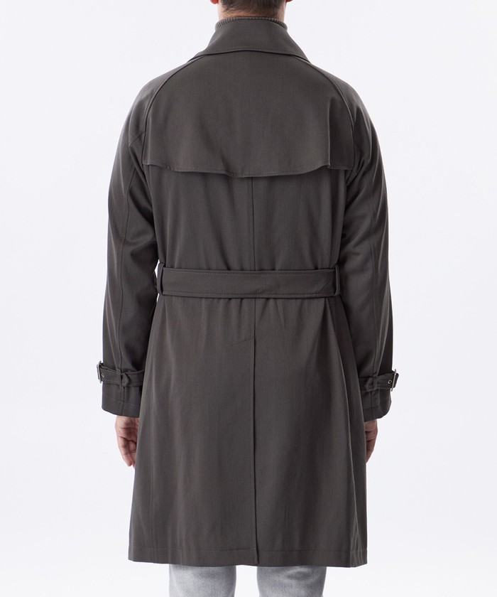 ダブルブレストウールミックスコート(506976421)｜HANKYU MEN'S / 阪急