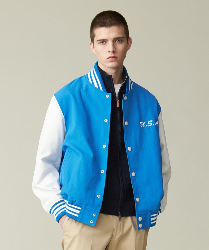 数量限定カラー有】【軽快な着心地】スタジアムジャンパー(505907864