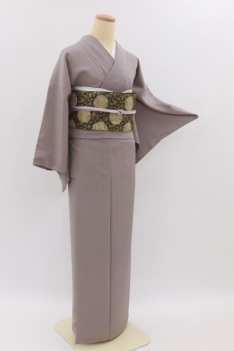 銀座【C-2964】江戸小紋 紫色系 鮫:身丈151.5/裄66.5 - 銀座きもの青木