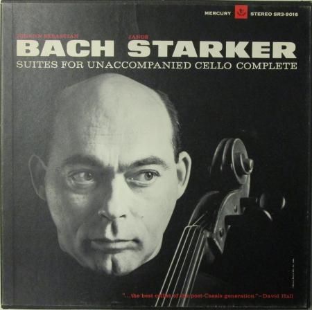 LPレコード ヤーノシュ・シュタルケル バッハ 6つの無伴奏チェロ組曲