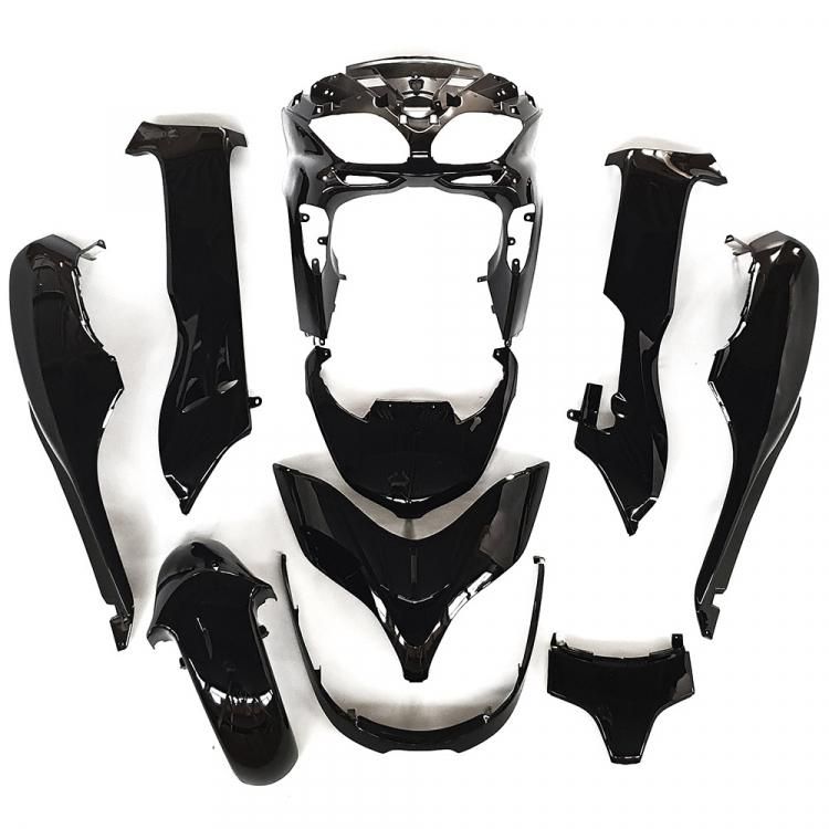 ホンダ フォルツァMF08-Z/X 外装カウル 10点セット 黒色｜バイクパーツ