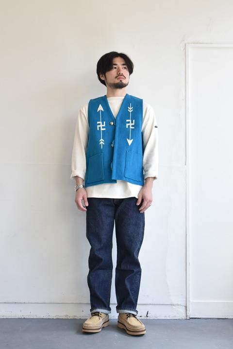 TRUJILLO'S（トルフィリオス） 別注Chimayo Vest Square Front