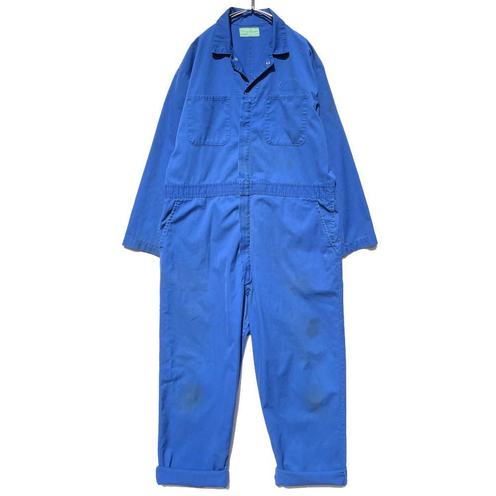 ヴィンテージ コットン・ポリエステルツイル オールインワン ジャンプ