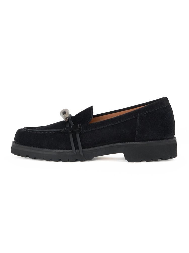 Hender Scheme / HORN LOAFER (BLACK) - TROUPE ONLINE SHOP - COMOLI