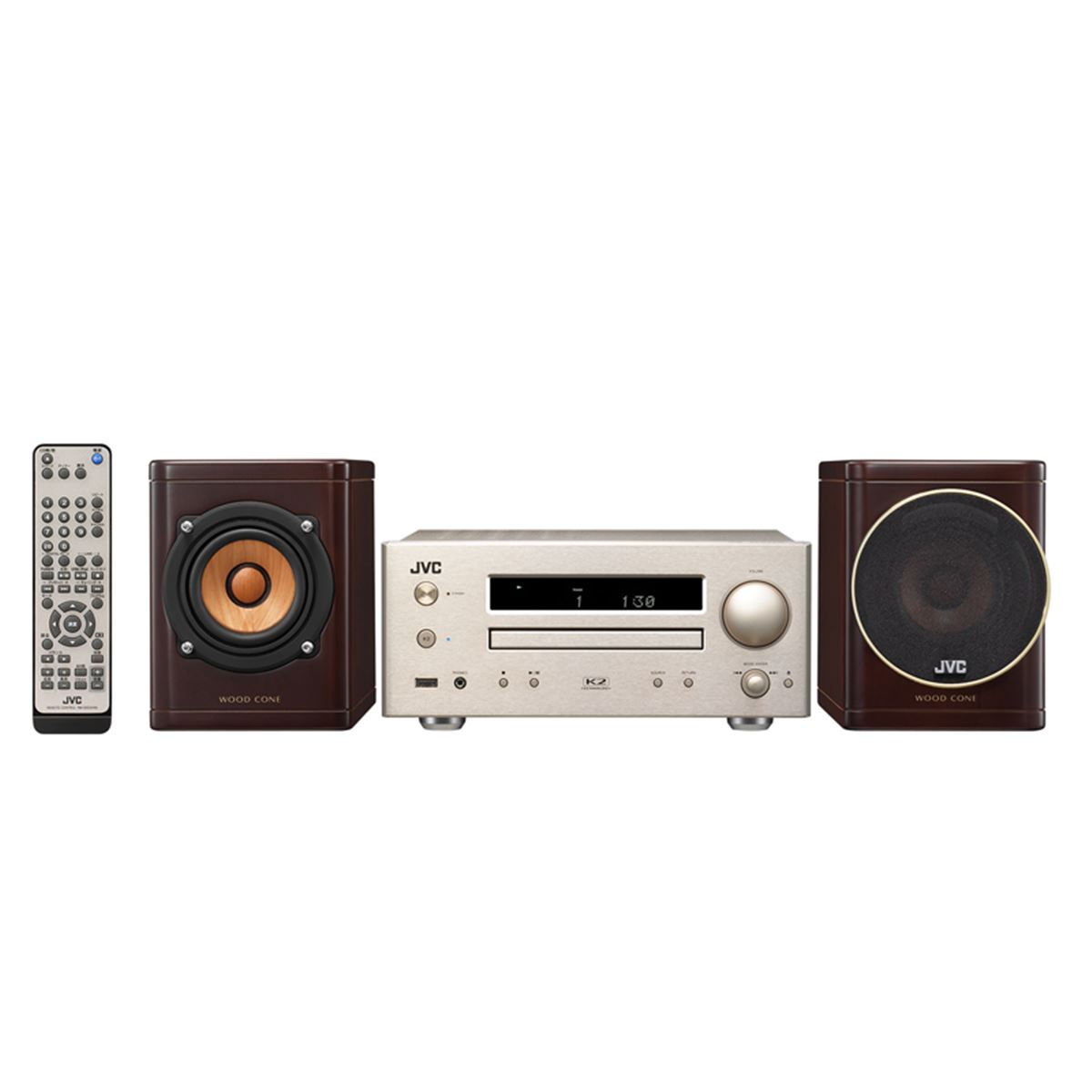 JVC CA-EXS5 ミニコンポ 2019年製 ケンウッド Bluetooth JVC CA-EXS5