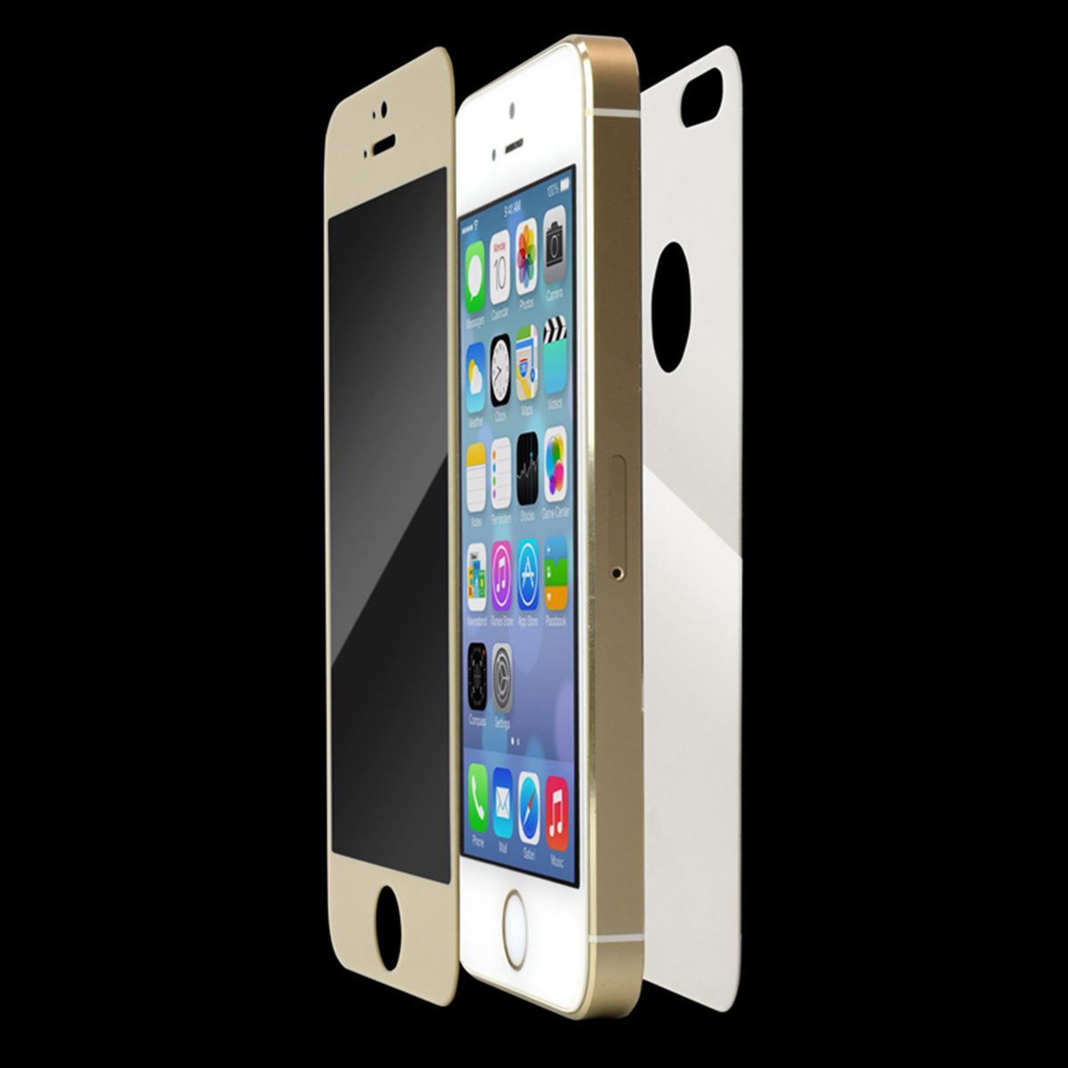 スペック、iPhone 5s/5の両面を保護するゴールドガラス - 価格.com