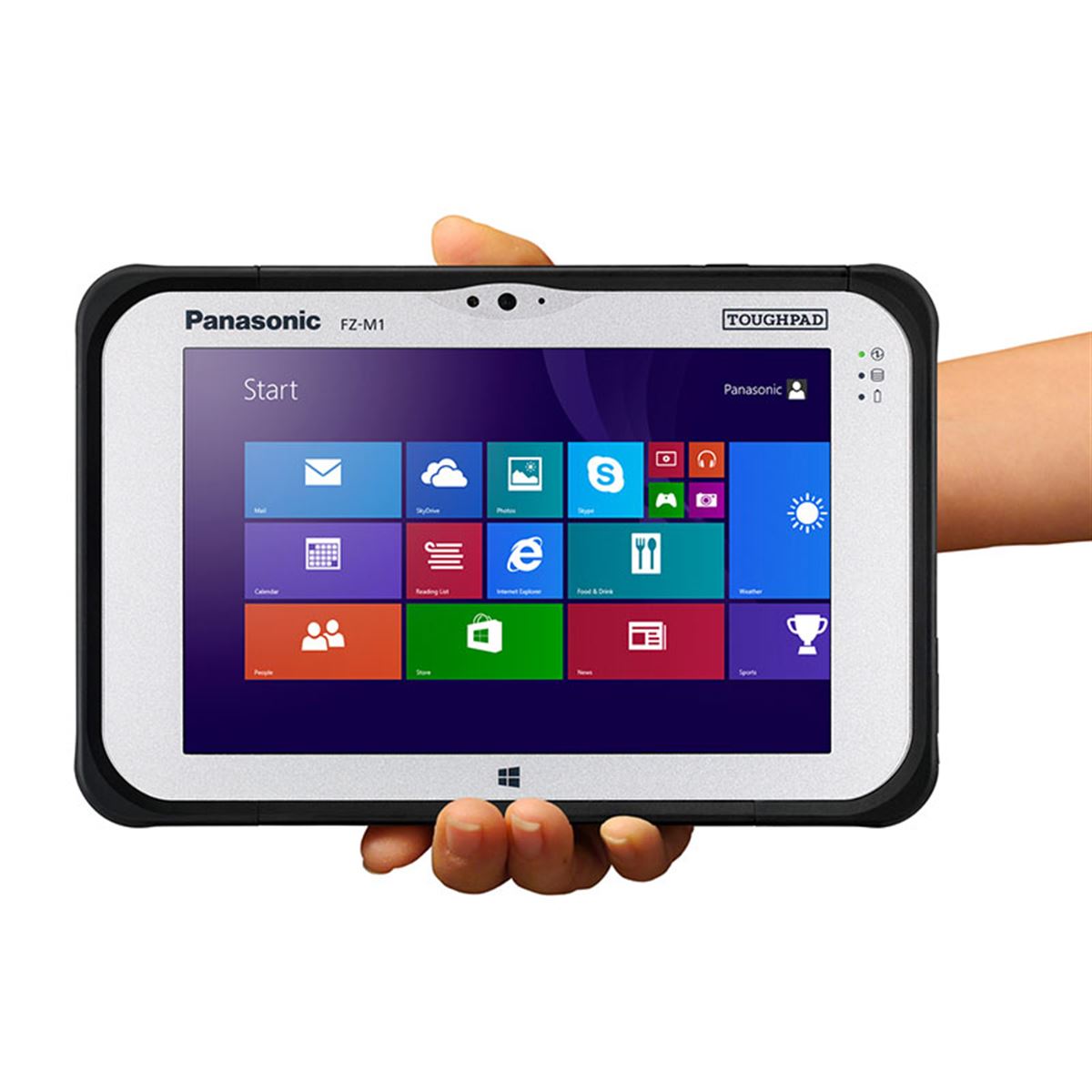 パナソニック、防塵・防滴のWindowsタブレット「TOUGHPAD FZ-M1
