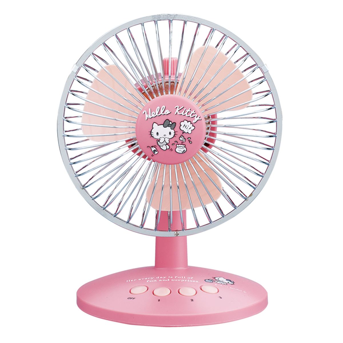 Hello Kitty 扇風機 BLR-3071K(TP) ピンク Hello Kitty 扇風機 BLR