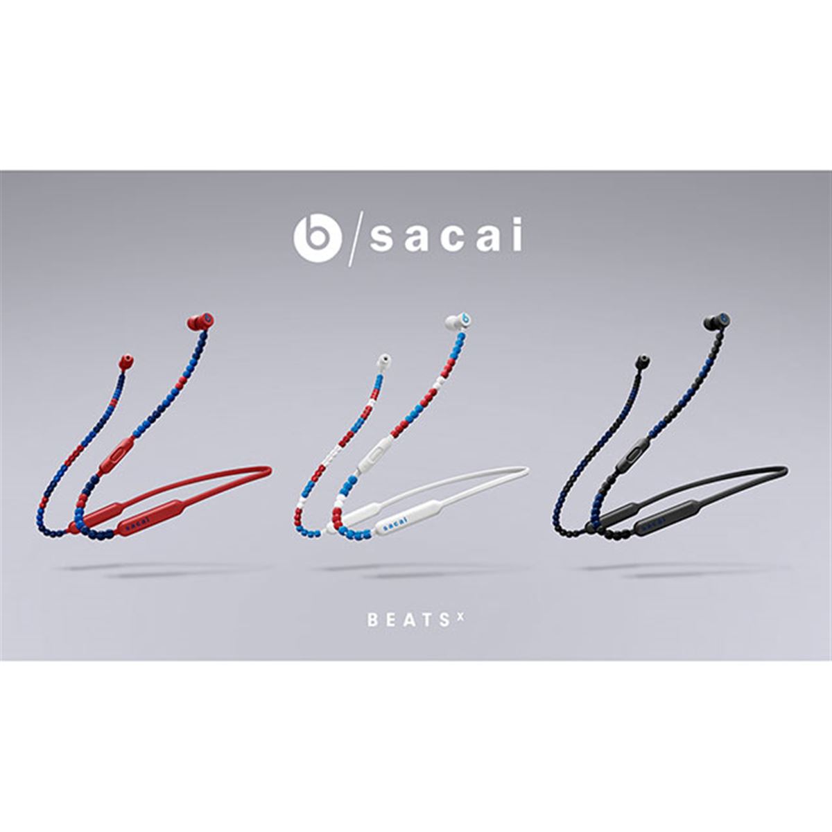 Beats、sacaiとコラボしたイヤホン「BeatsX sacaiスペシャル