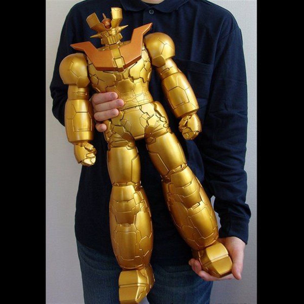 全高約60cm、ゴールドの「マジンガーZ」がジャンボソフビフィギュアに