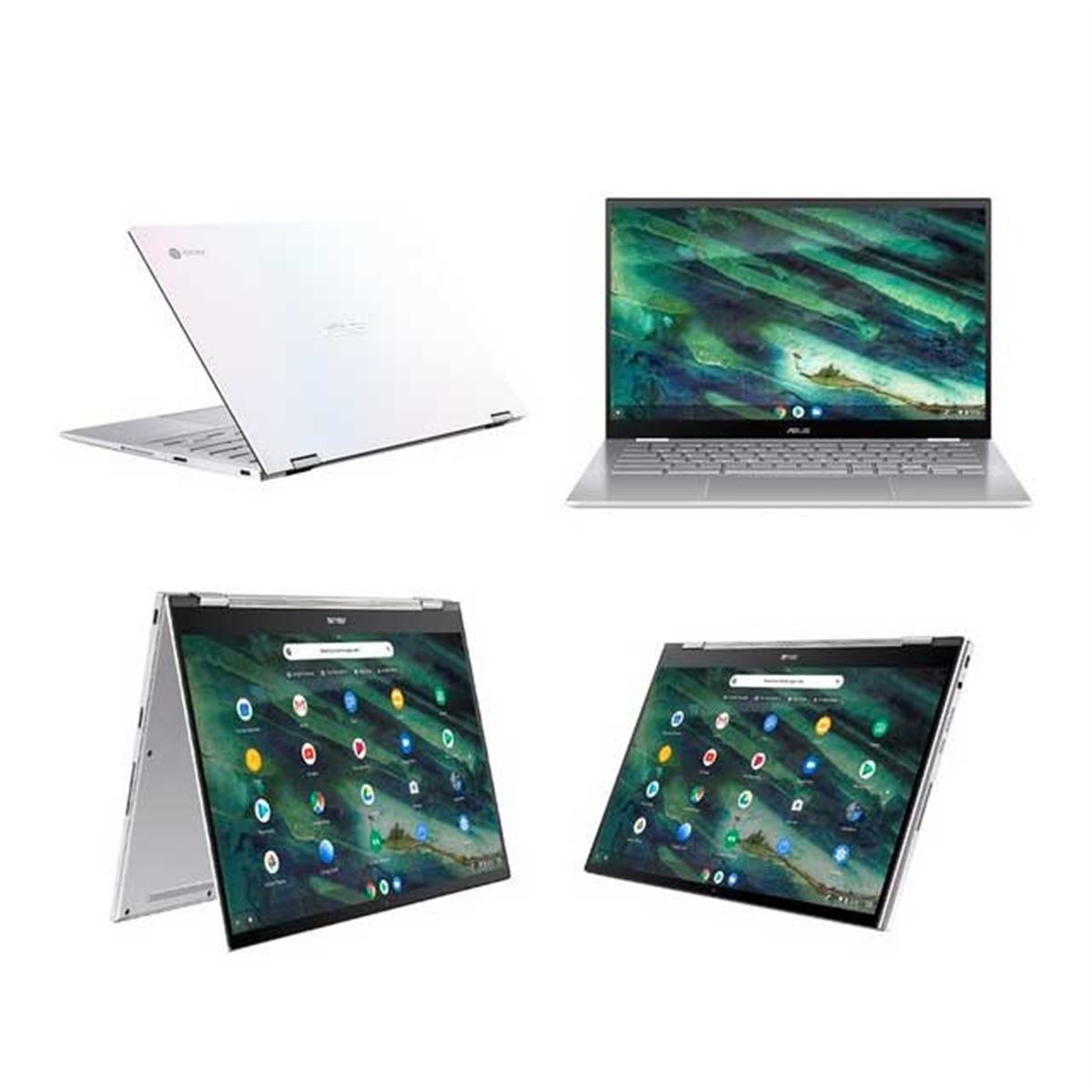 ASUS、第10世代Core搭載のフリップ式モデル「Chromebook Flip C436FA