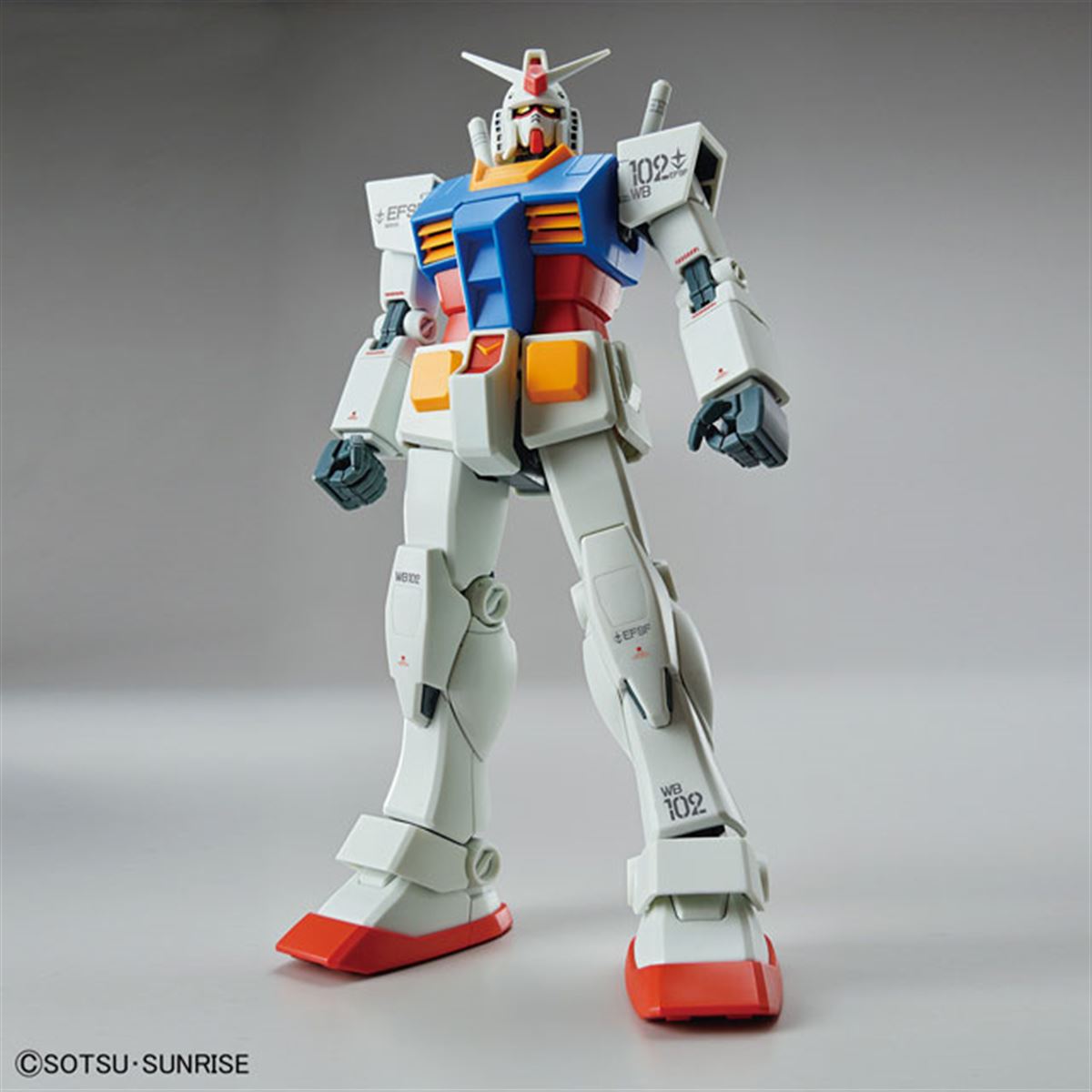 アニメカラーの限定MGガンプラ「RX-78-2ガンダム（パーフェクト