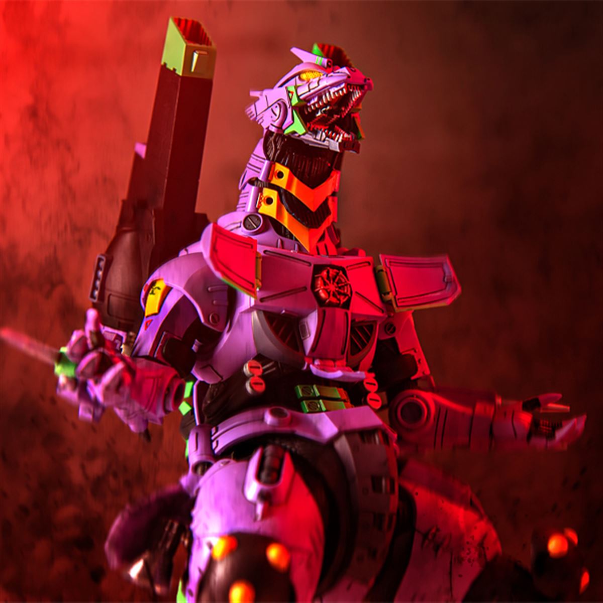 ゴジラ対エヴァンゲリオン」3式機龍が初号機カラーでプラモデル化