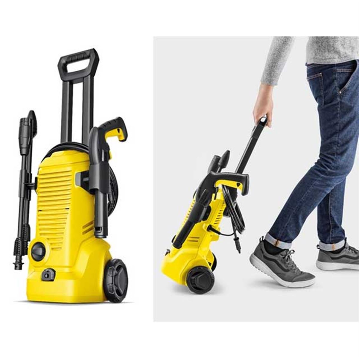 ケルヒャー、「K2」を軽量化してリニューアルした家庭用高圧洗浄機「K2