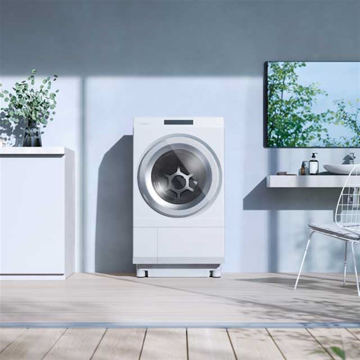 東芝、3つの除菌コースを搭載したドラム式洗濯乾燥機「TW-127XP3