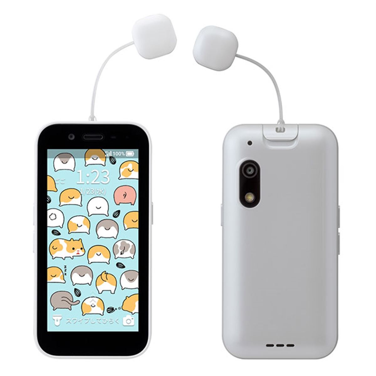 ソフトバンク、新サービス「タッチでメール」に対応した「キッズフォン