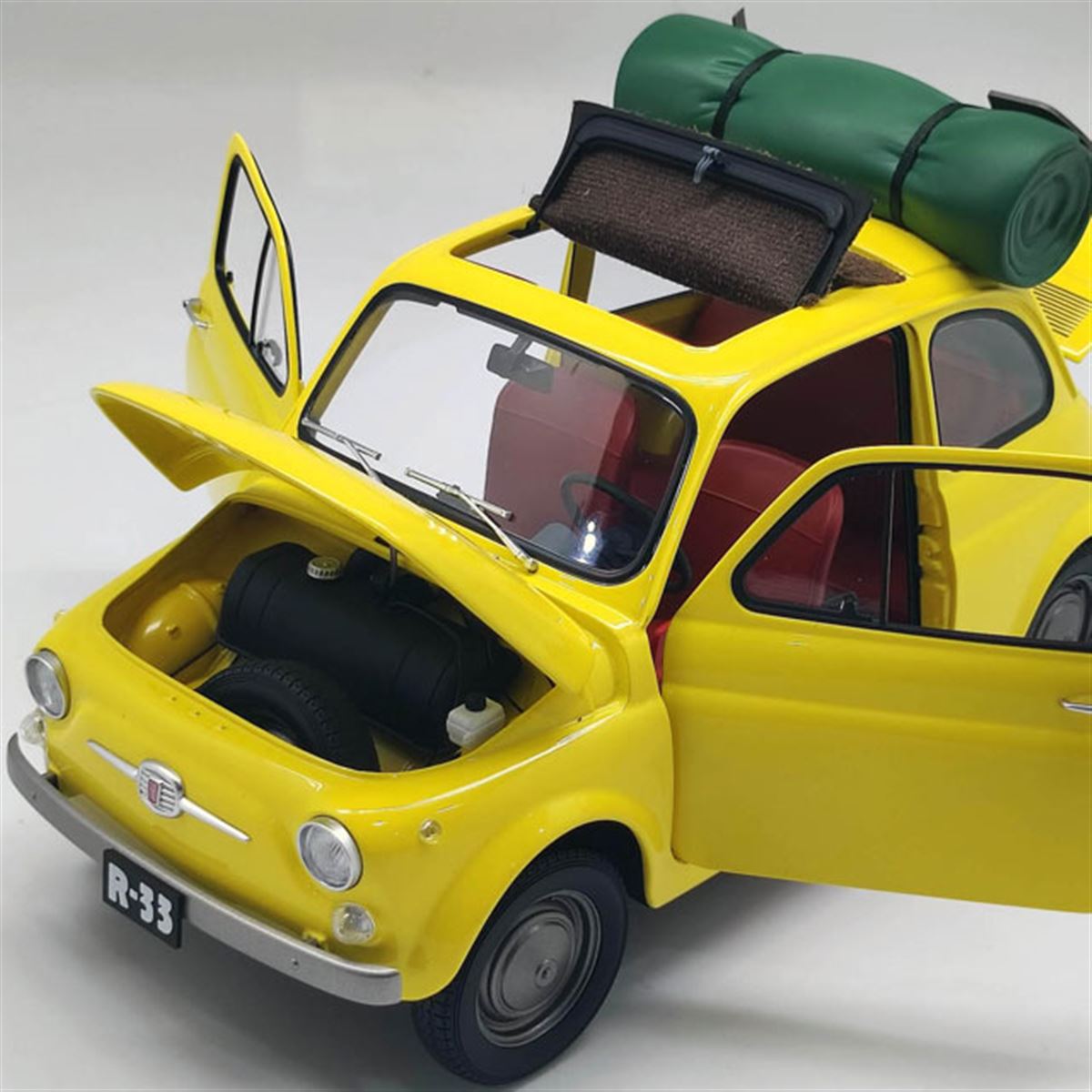 ルパン三世 FIAT 500 プラモデル カリオストロ城 旅立ち 襲撃 ルパン