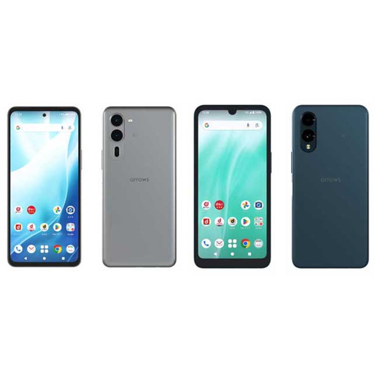 ドコモ、「arrows We2 Plus F-51E」「arrows We2 F-52E」を8月中旬以降