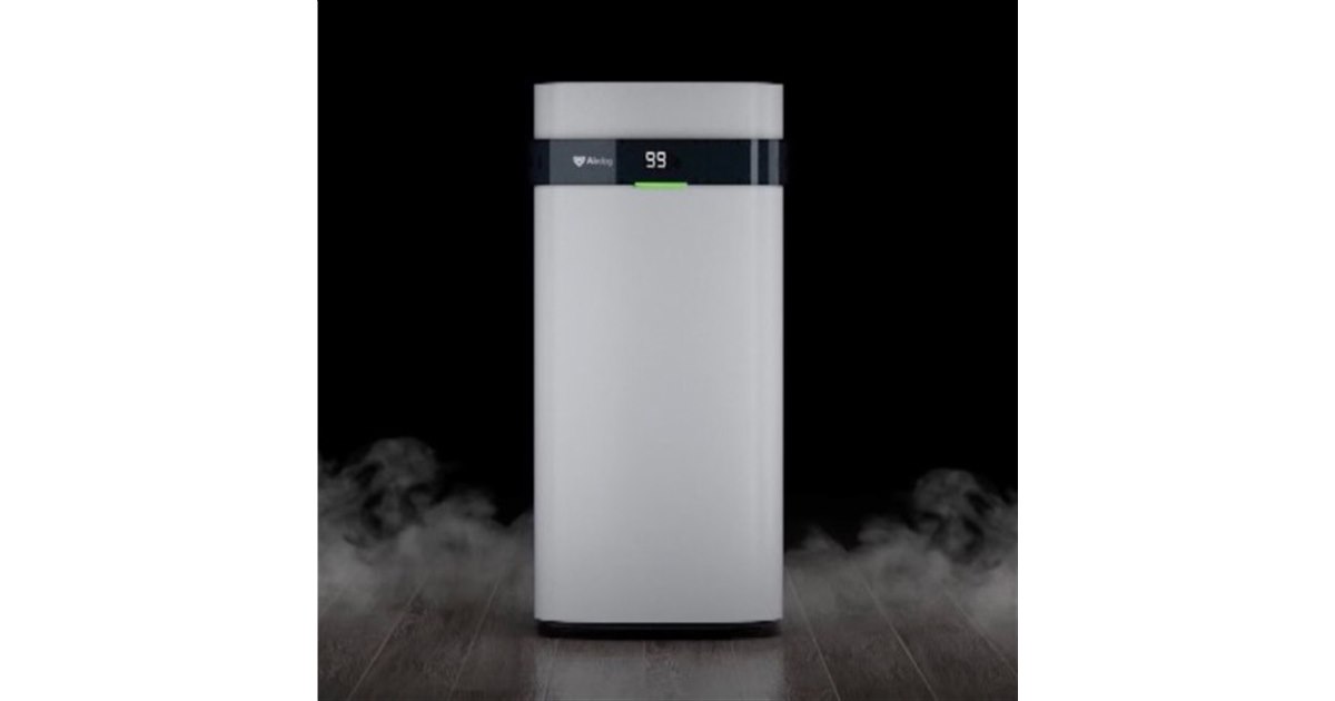 0.0146μmの微細粒子まで除去可能」とうたう空気清浄機「Airdog