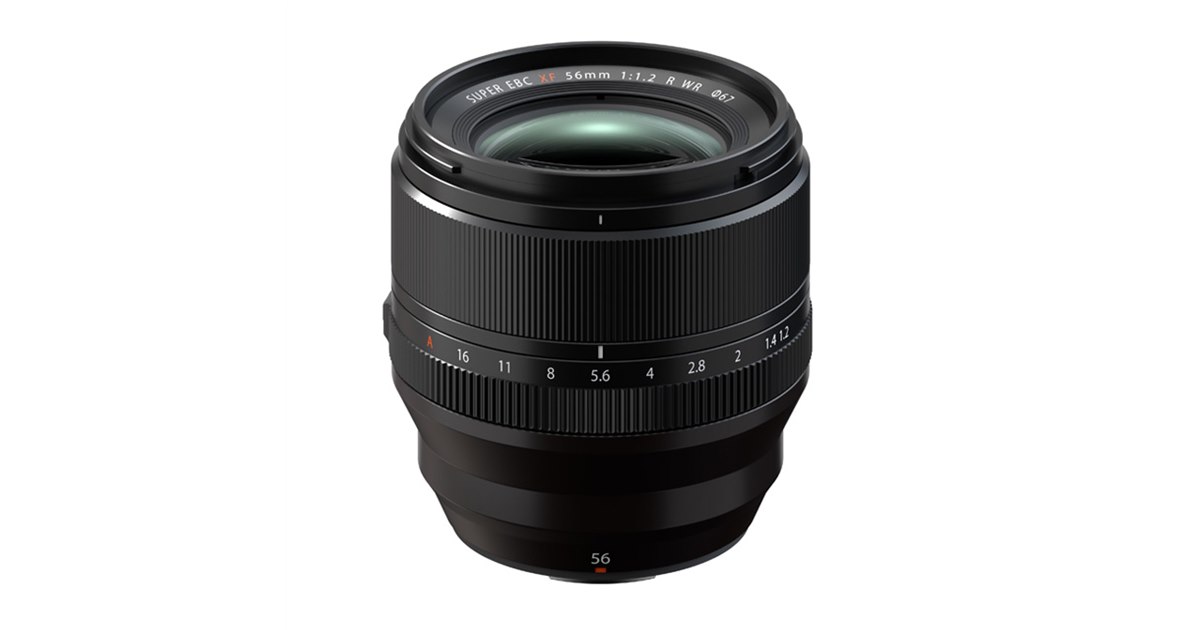 富士フイルム、XFレンズの大口径中望遠単焦点タイプ「XF56mmF1.2 R WR